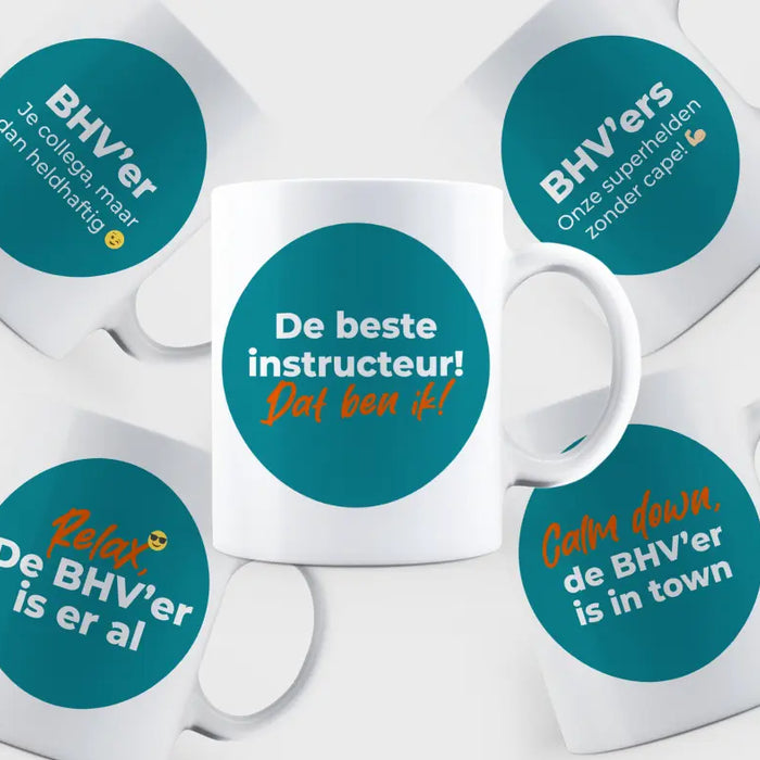 Sfeerbeeld koffiemokken Edunorm