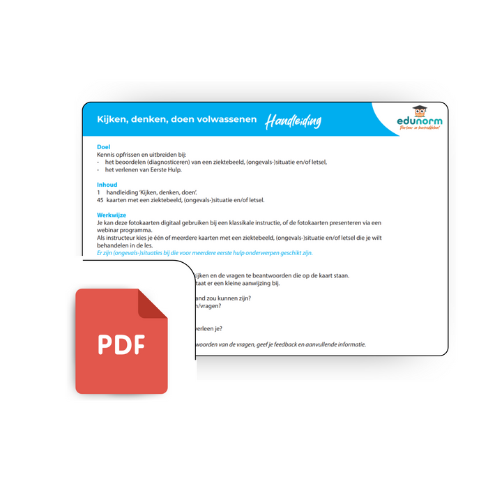 Digitaal Kijken, denken, doen volwassenen