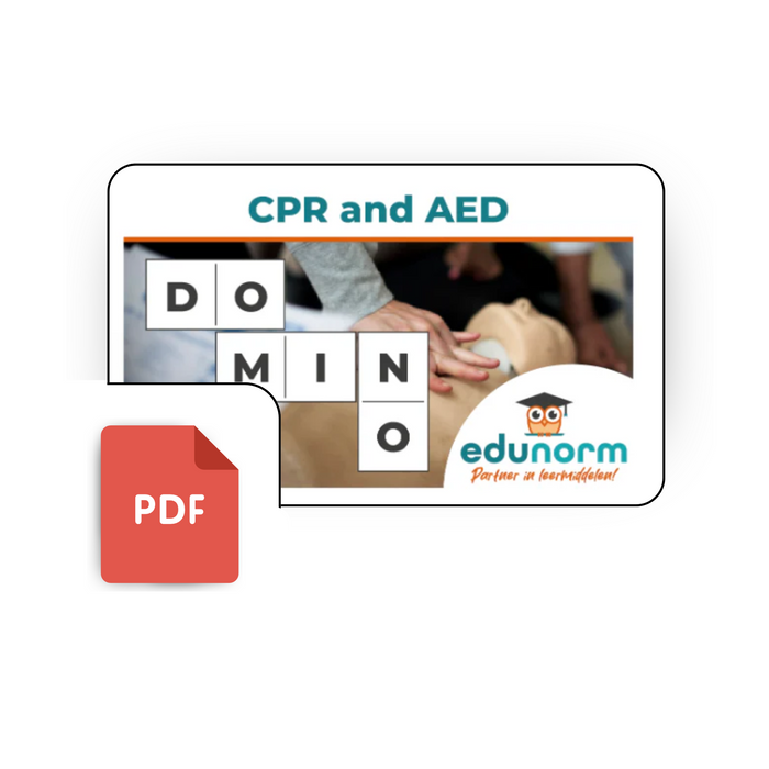 Digitaal Dominospel CPR and AED (Engels)