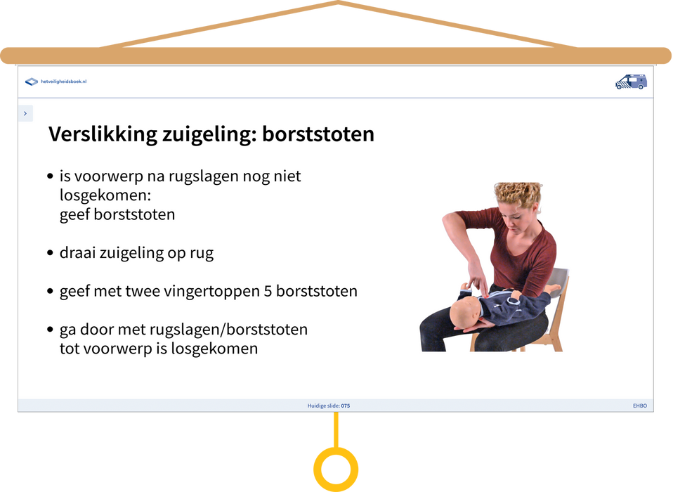 EHBO Presentatie Borststoten