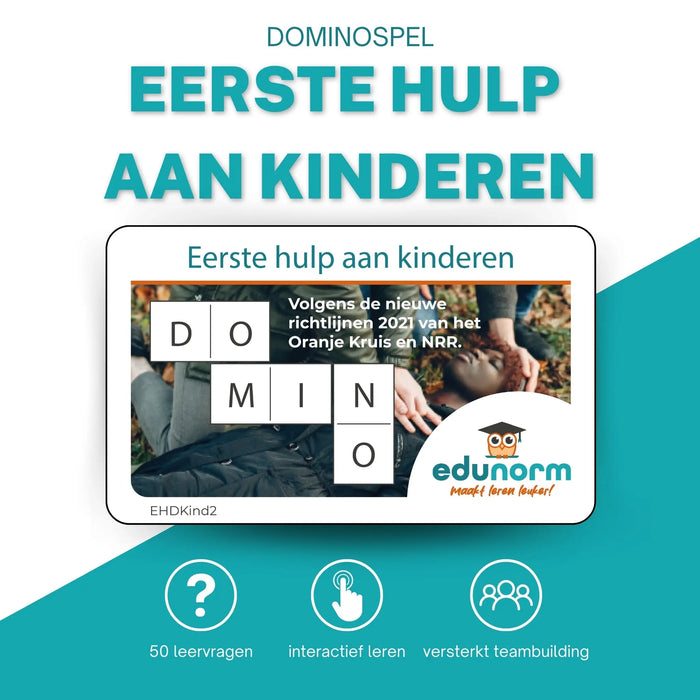 Dominospel Eerste Hulp aan Kinderen