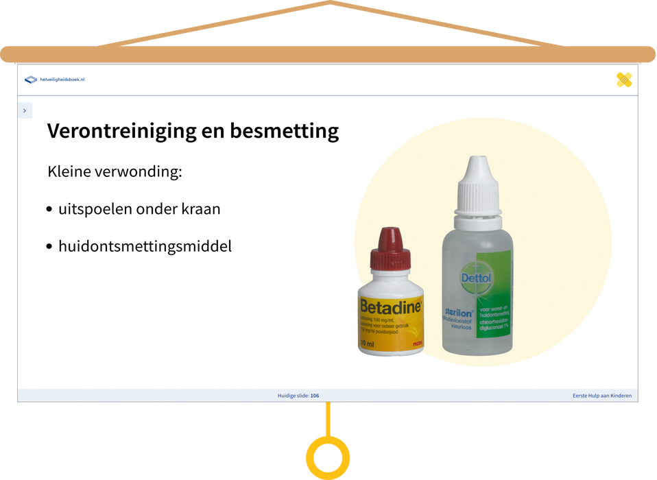 Eerste Hulp aan Kinderen Presentatie Verontreiniging en Besmetting