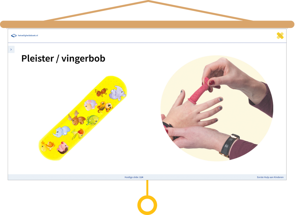 Eerste Hulp aan Kinderen Presentatie Pleister