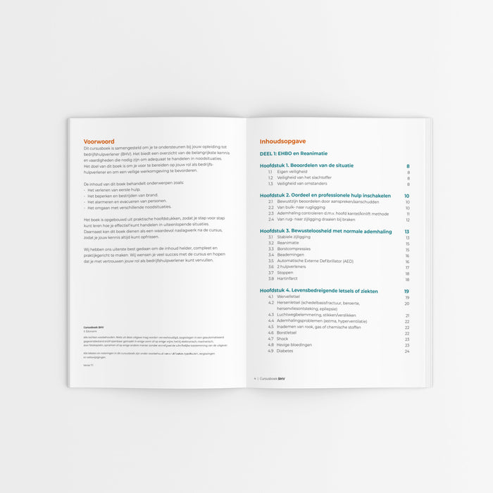 BHV cursusboek