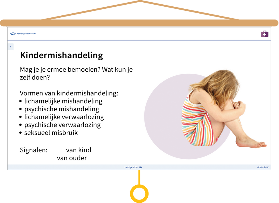 Kinder BHV Presentatie Slide 014 Kindermishandeling