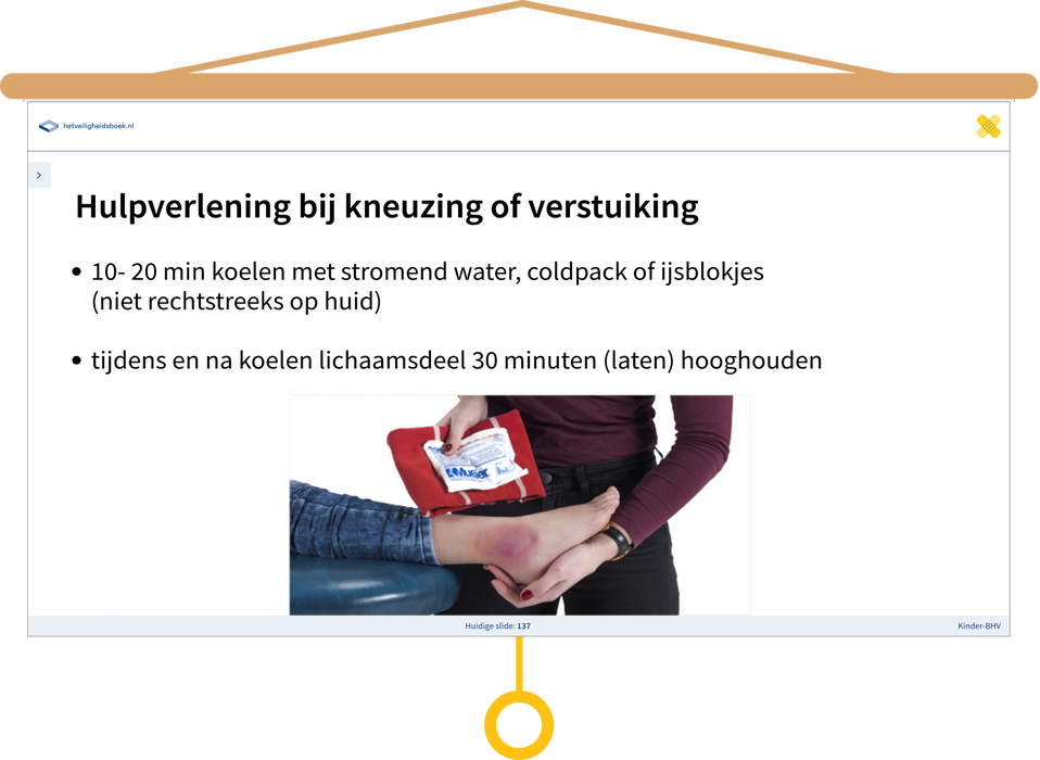 Kinder BHV Presentatie Slide 137 Hulpverlening