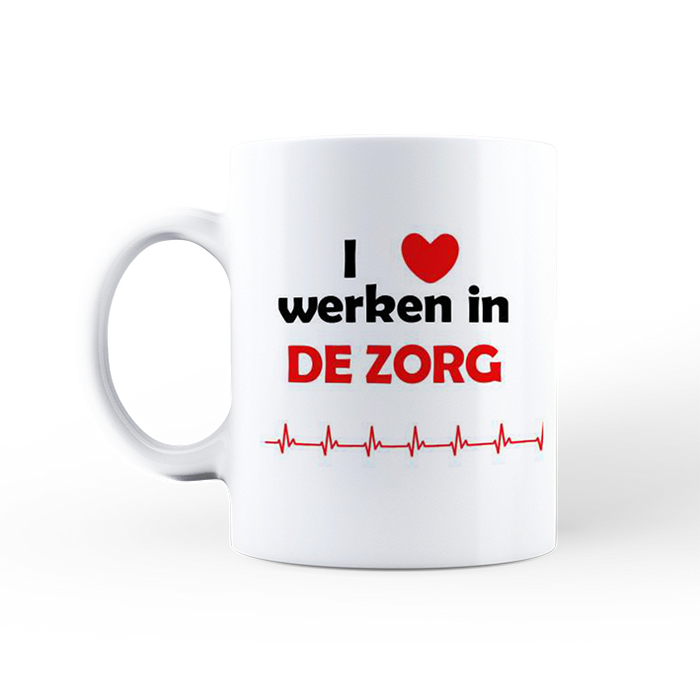Mok I love Werken in de Zorg achterkant