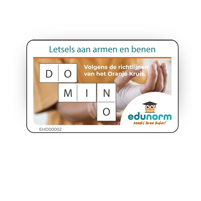 Dominospel Letsels aan Armen & Benen