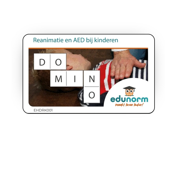 Dominospel Reanimatie en AED bij kinderen