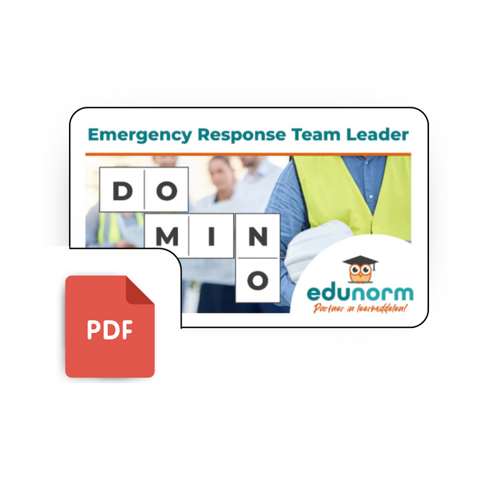 Digitaal Dominospel Emergency Response Team Leader (Engels)