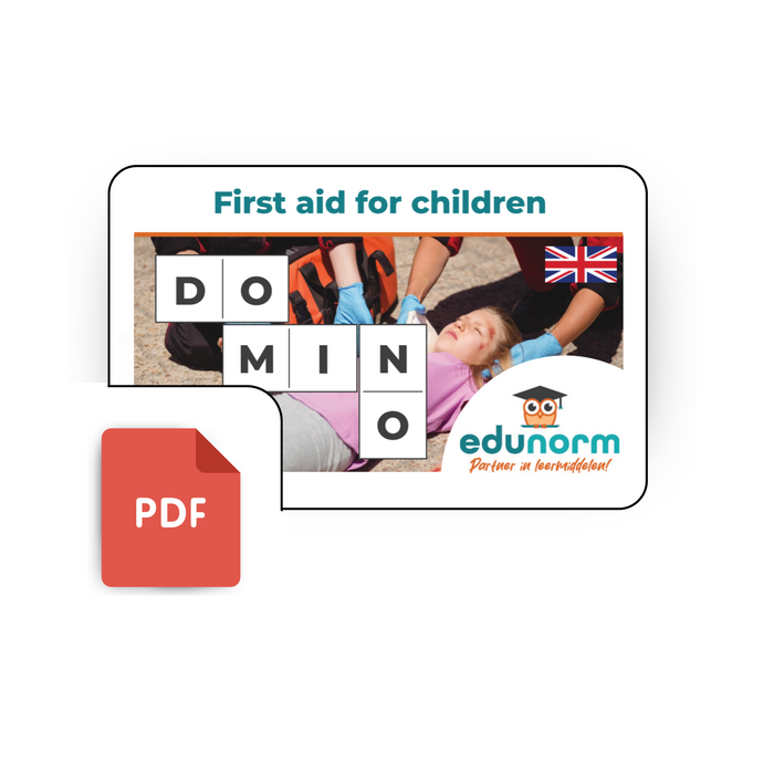 Digitaal Dominospel First Aid for Children (Engels)