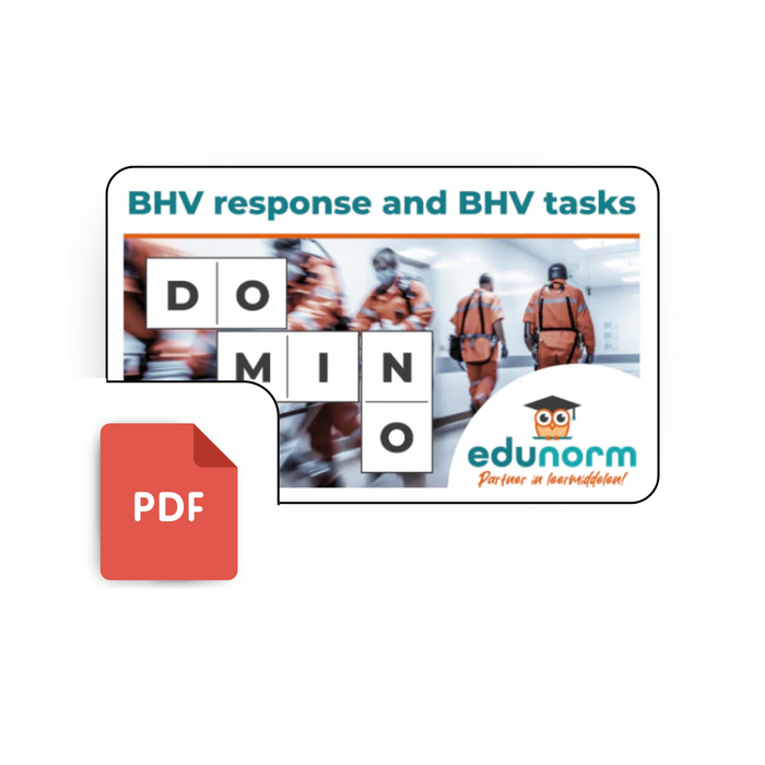 Digitaal dominospel BHV response and BHV tasks (Engels)