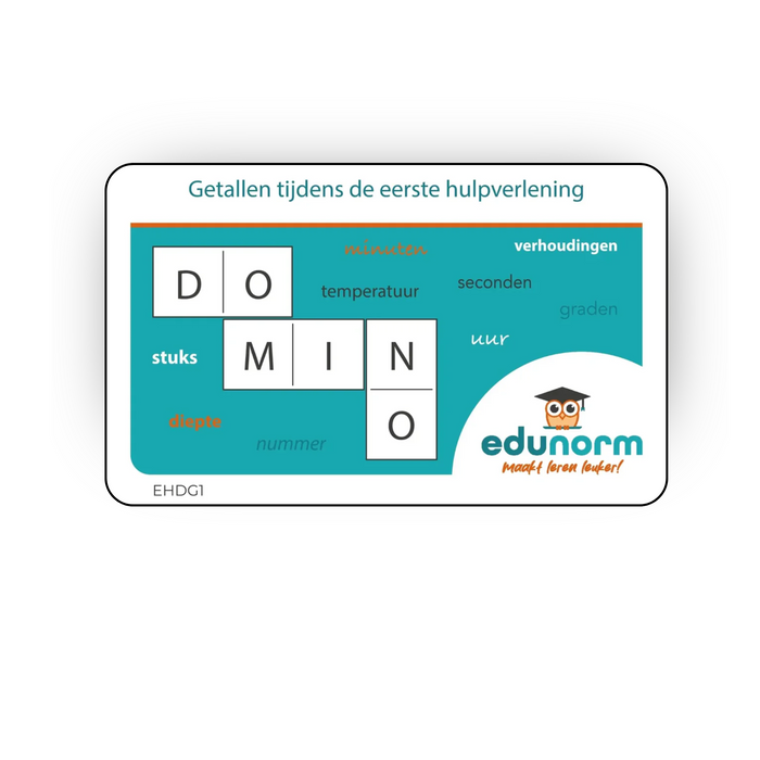 Dominospel Getallen tijdens de Eerste Hulpverlening