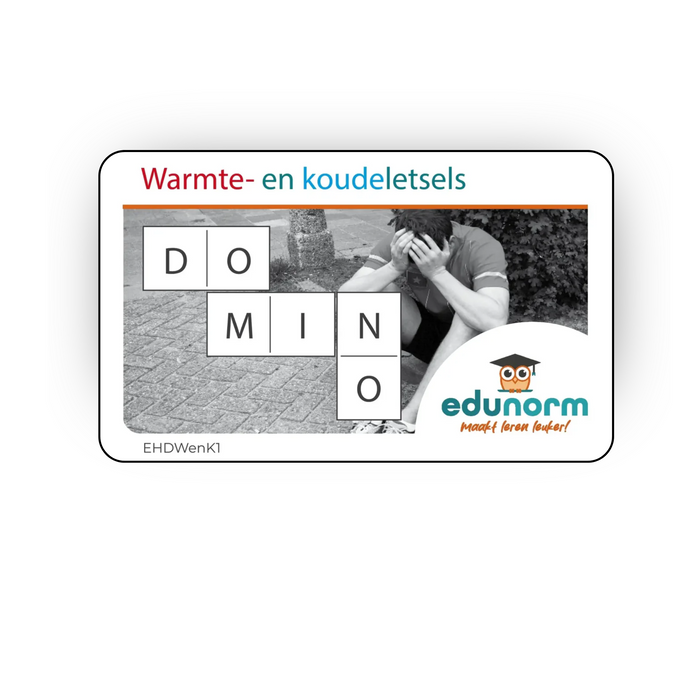 Dominospel Warmte- en koudeletsels