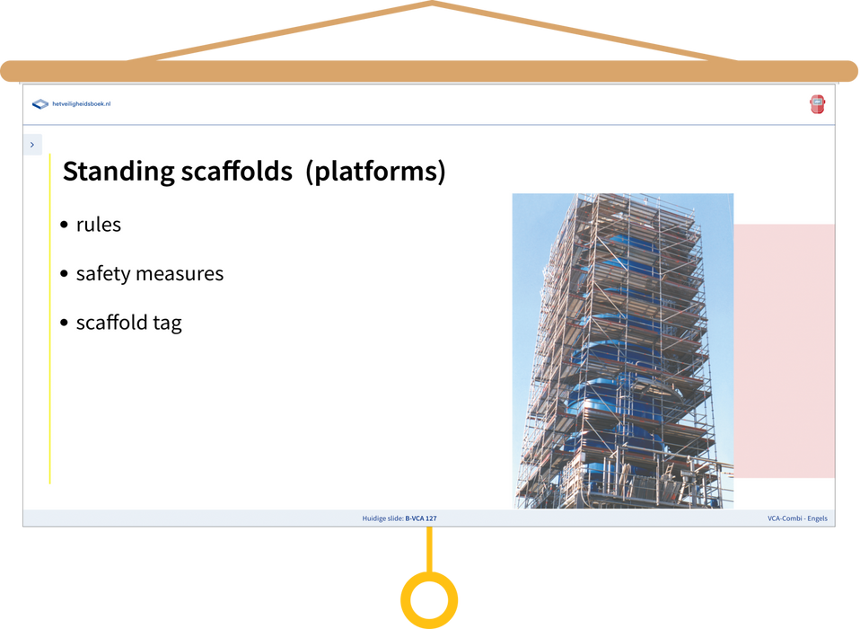 VCA-Combi Engels Presentatie Standing Scaffolds