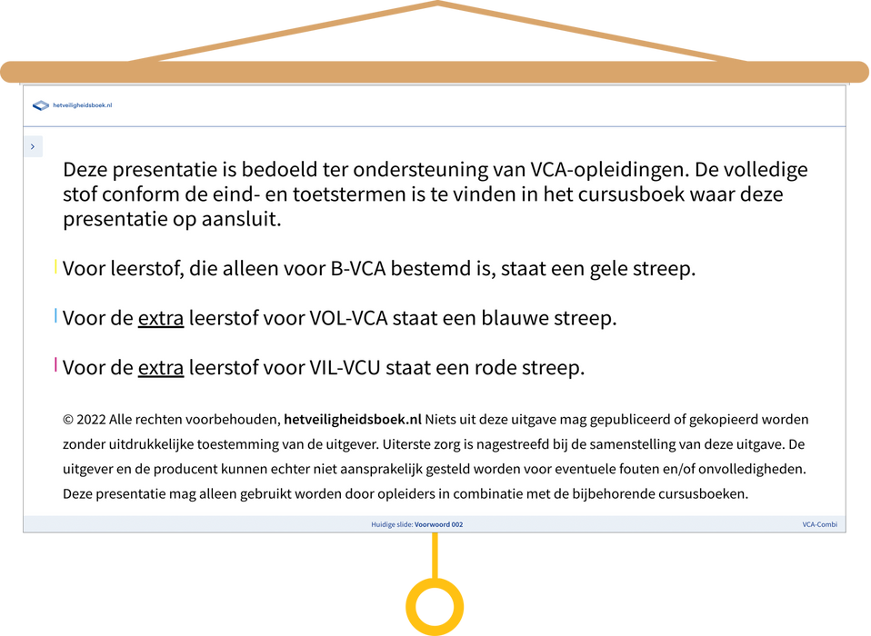 VCA-Combi Presentatie Voorwoord