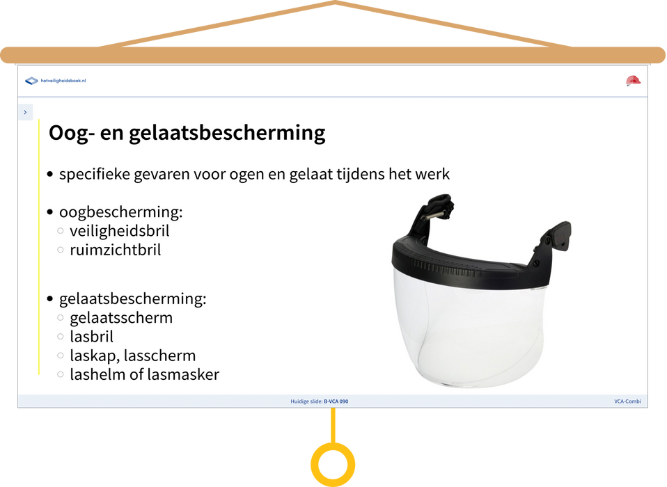 VCA-Combi Presentatie Oogbescherming