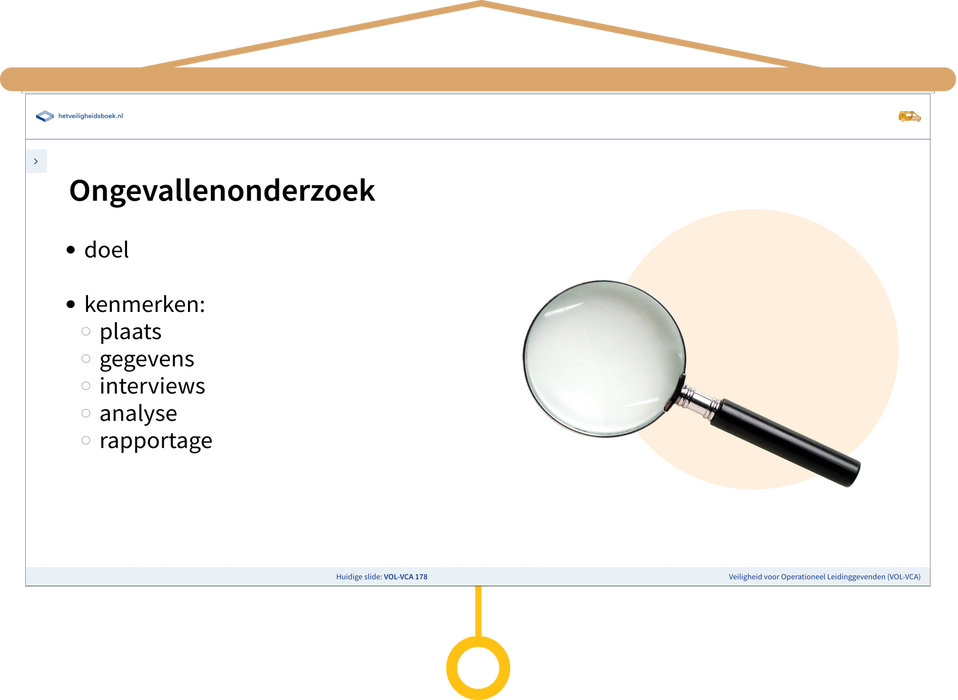 (VOL-VCA) Presentatie Ongevallenonderzoek