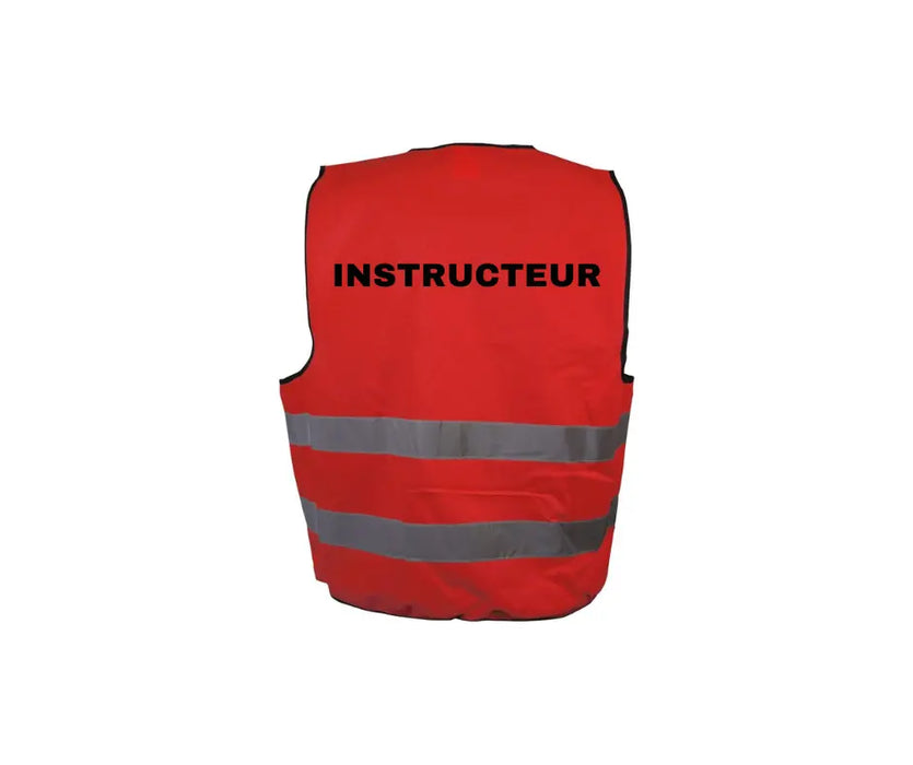 Veiligheidshesje instructeur Rood