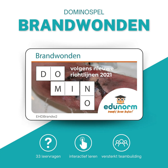 Dominospel Brandwonden