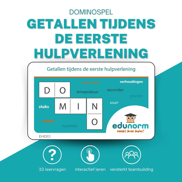 Dominospel Getallen tijdens de Eerste Hulpverlening