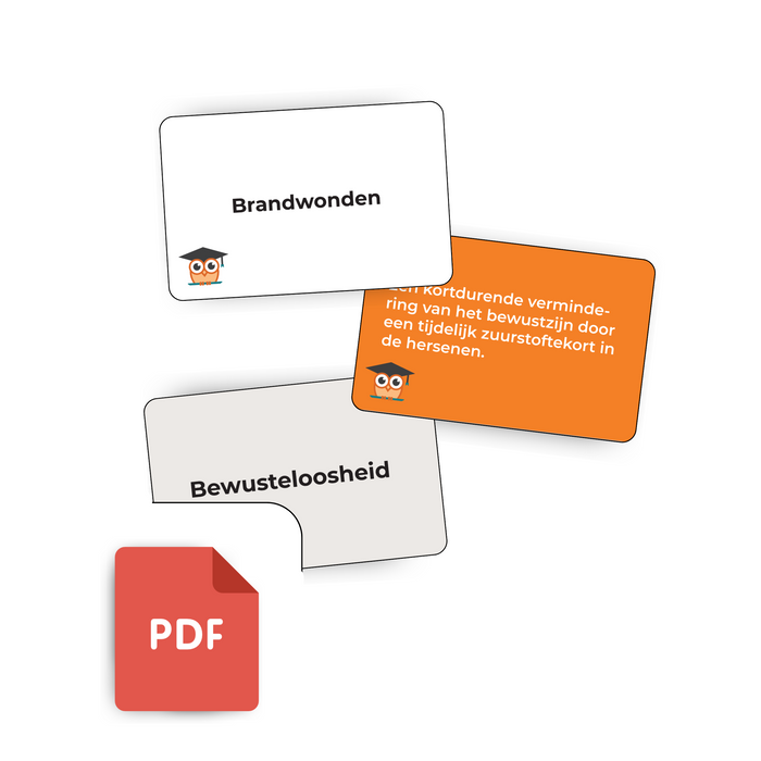 Digitale Opleidingsset Bewusteloosheid, flauwte en shock