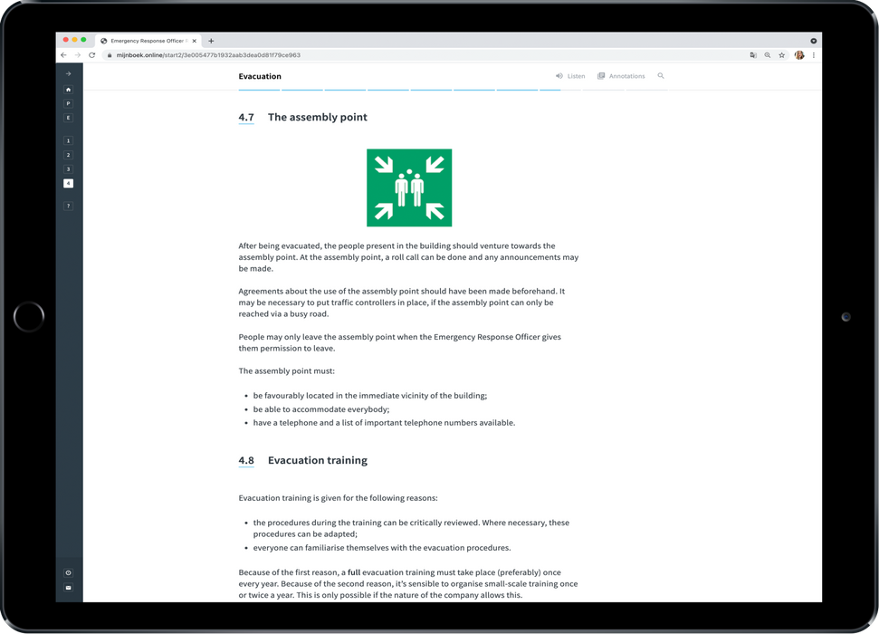 Bedrijfshulpverlener (BHV) Herhaling Engels E-learning