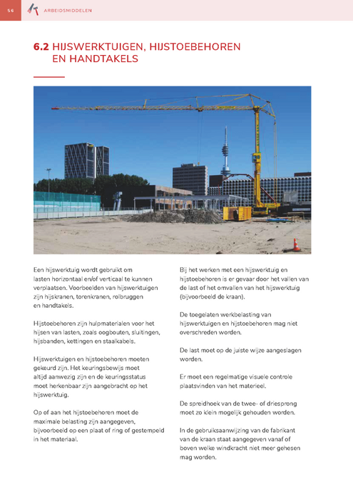 Basisveiligheid Cursusboek (B-VCA) Arbeidsmiddelen