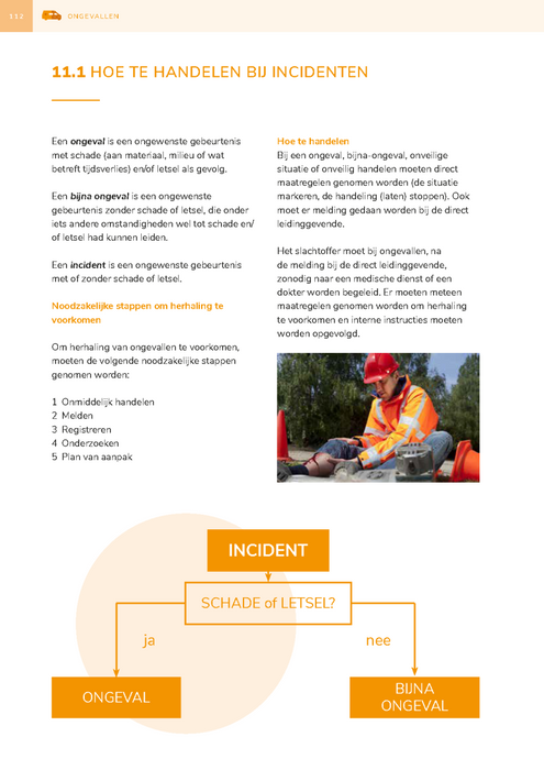 Basisveiligheid Cursusboek (B-VCA) Ongevallen