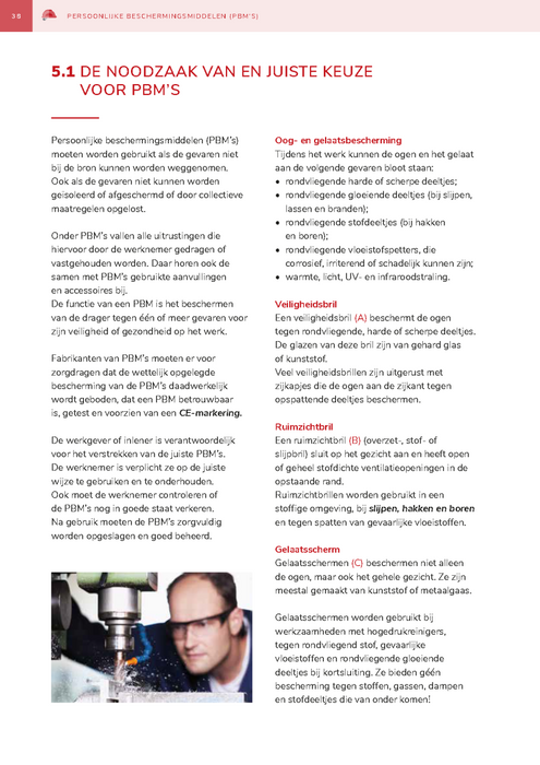 Basisveiligheid Cursusboek (B-VCA) Persoonlijke Beschermingsmiddelen