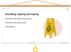 Basisveiligheid (B-VCA) Engels Presentatie Stumbling, Slipping and tripping