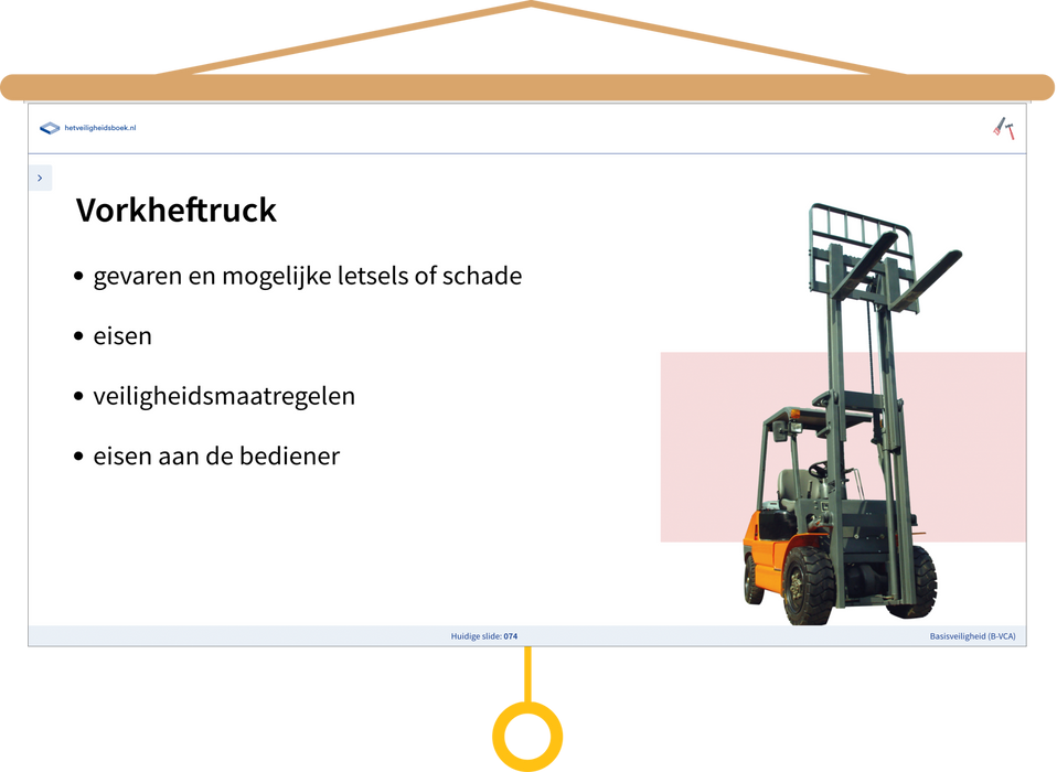Basisveiligheid (B-VCA) Presentatie Vorkheftruck