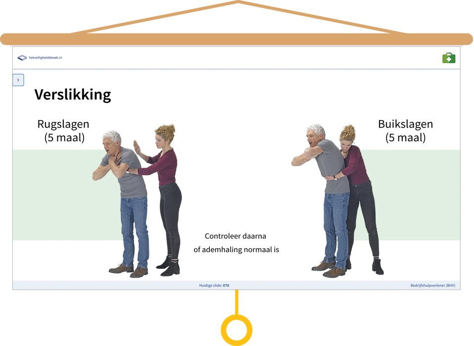 Bedrijfshulpverlener (BHV) Presentatie Verslikking