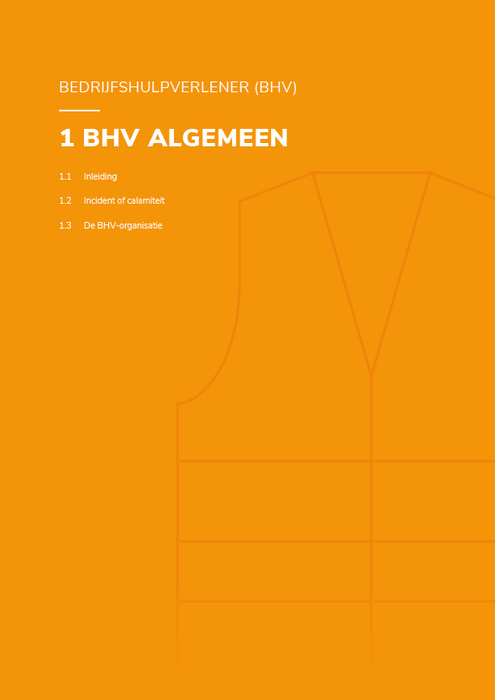 Bedrijfshulpverlener cursusboek (BHV) Algemeen