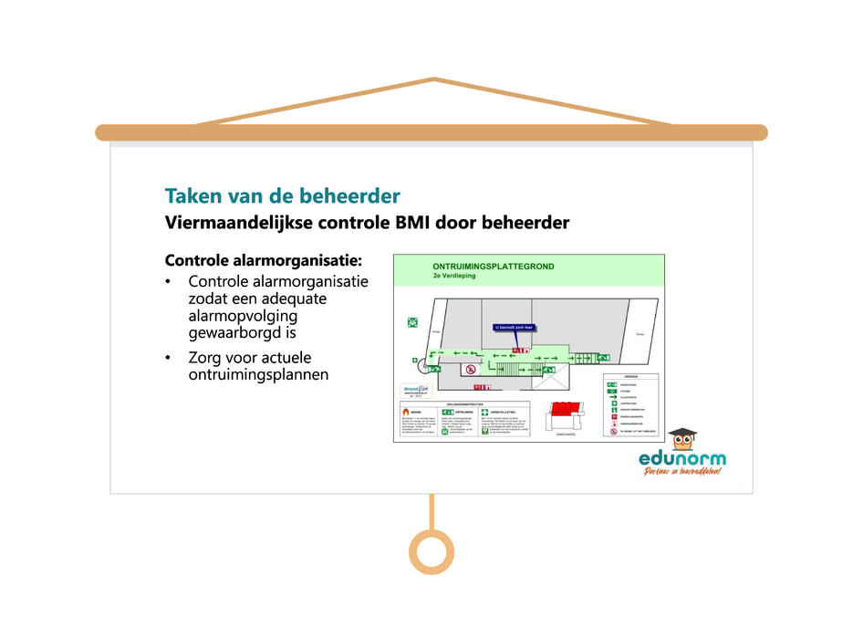 Beheerder Brandmeld- en Ontruimingsalarminstallatie Les presentatie