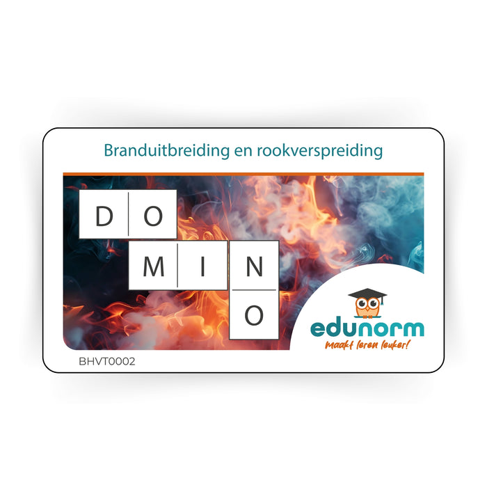 Dominospel Branduitbreiding en rookverspreiding