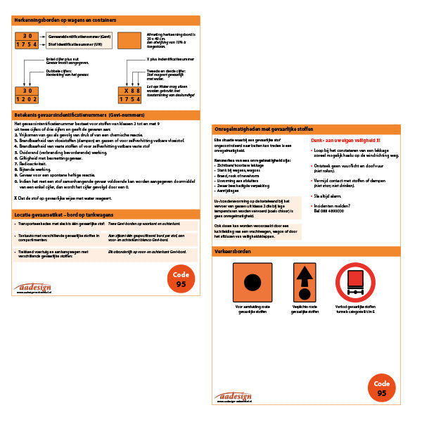 Code 95 ADR Opleidingsset Gevaarlijke stoffen