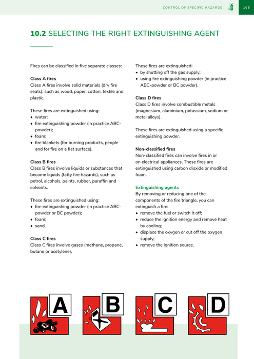 Cursusboek B-VCA Engels Fire And Explosion