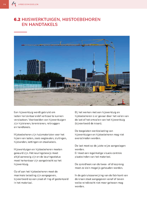 Cursusboek VOL-VCA Arbeidsmiddelen