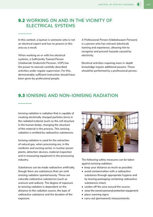 Cursusboek VOL-VCA Engels Electricity And Radiation