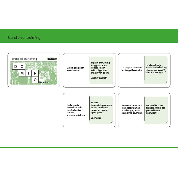 Digitaal Dominospel Brand en ontruiming 2024