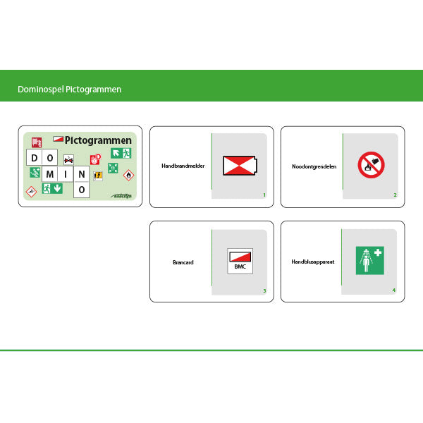 Digitaal Dominospel Pictogrammen