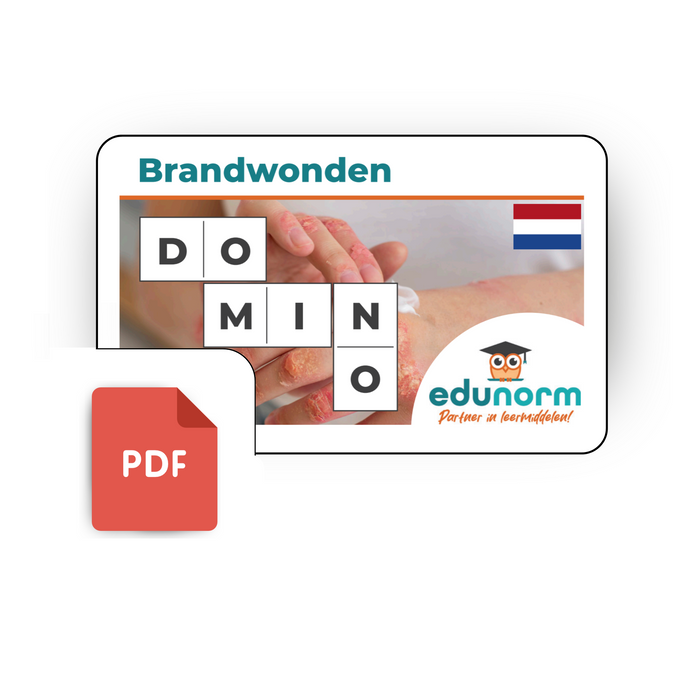 Digitale Dominospel Brandwonden