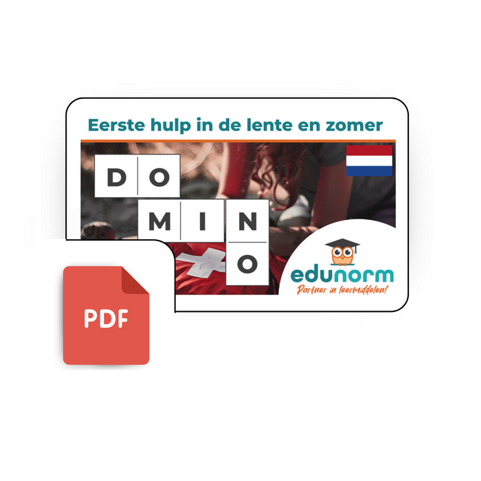 Digitale Dominospel Eerste Hulp in de Lente en Zomer