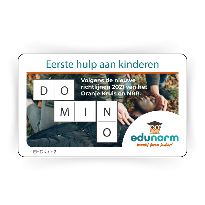 Dominospel Eerste Hulp aan Kinderen