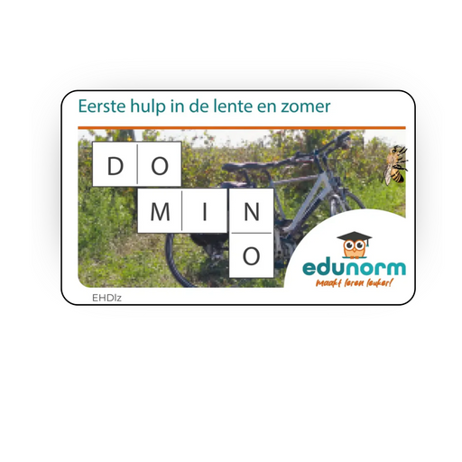 Dominospel Eerste Hulp in de Lente en Zomer