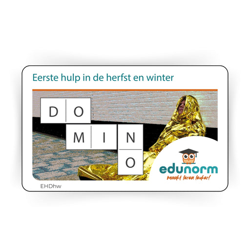 Dominospel Eerste Hulp in de herfst en winter