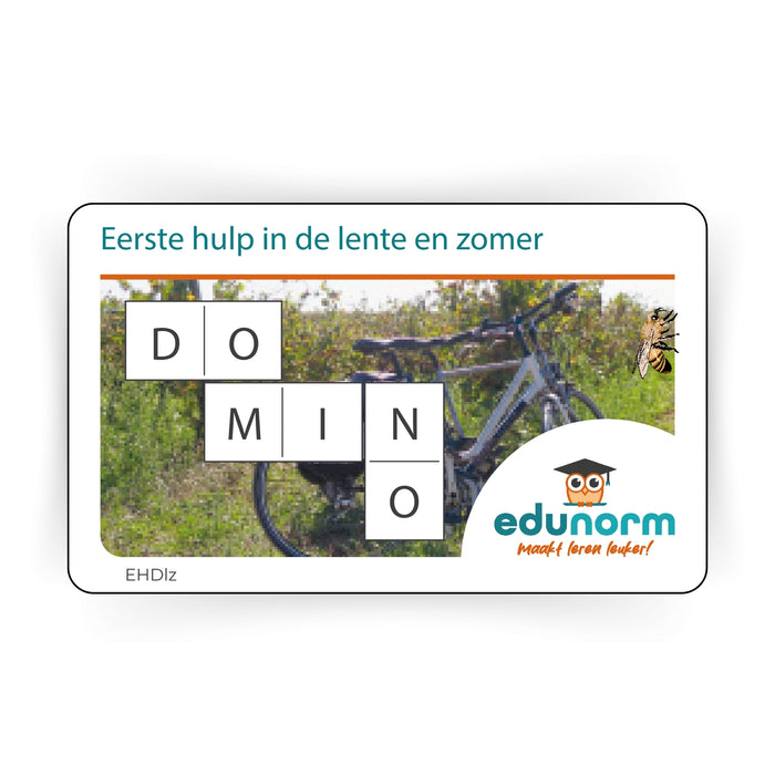 Dominospel Eerste Hulp in de lente en zomer