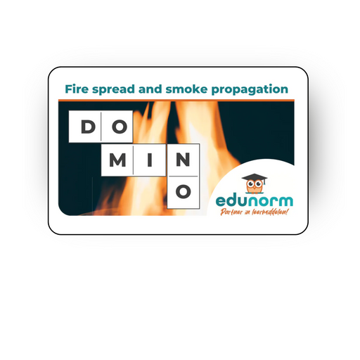 Dominospel Fire spread and smoke propagation (Engels)