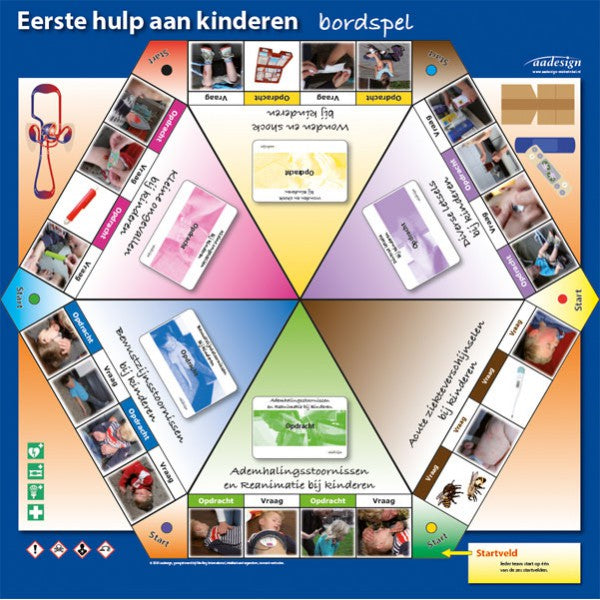 Eerste hulp aan kinderen 2022 bordspel